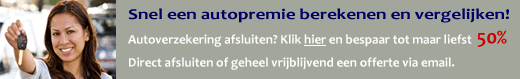 Snel autopremie berekenen